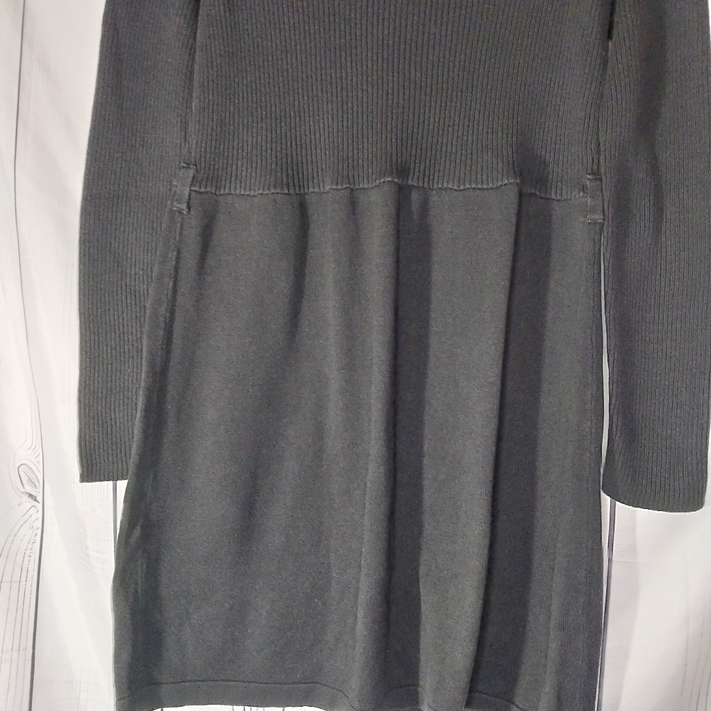 Free People Black Women's Long Sleeve Hippie Babydoll Dress Size M - Picture 10 of 15